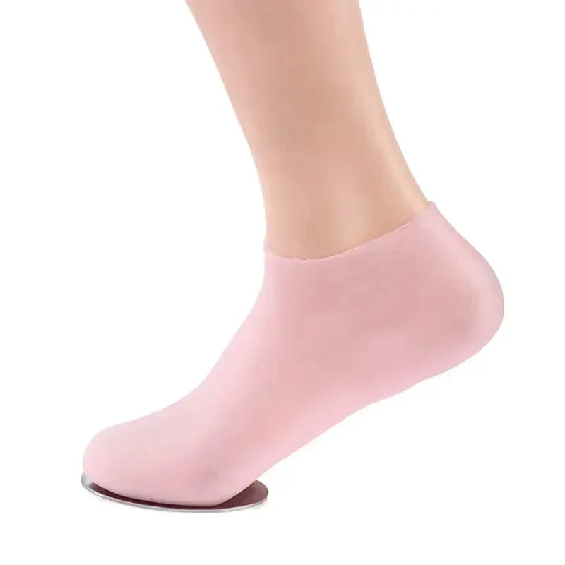 Silicon Moisturizing Gel Heel Socks Exfoliating And Preventing Dryness Foot Skin Rejuvenation