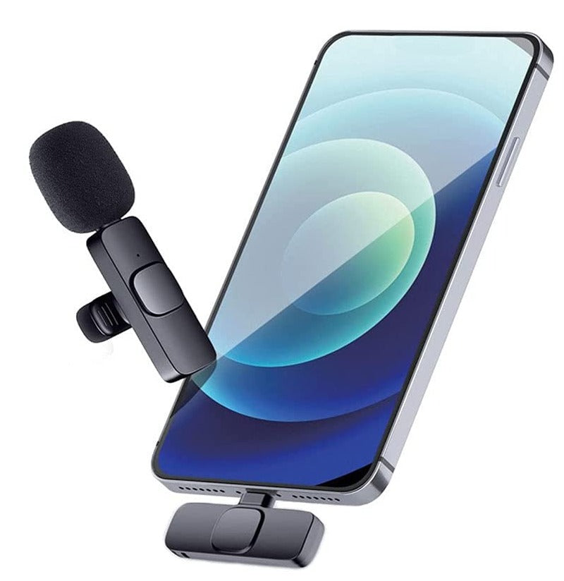 K8 Type C Wireless Microphone / Collar Mic/ IOS/Android Mic