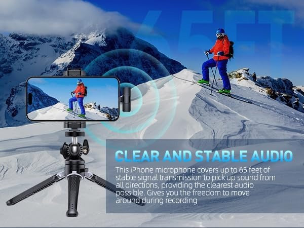 K8 Type C Wireless Microphone / Collar Mic/ IOS/Android Mic