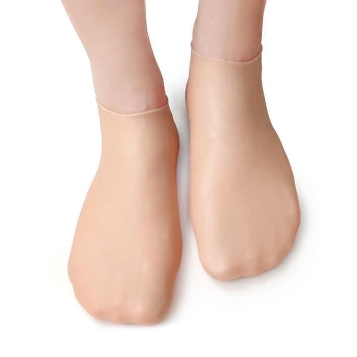 Silicon Moisturizing Gel Heel Socks Exfoliating And Preventing Dryness Foot Skin Rejuvenation
