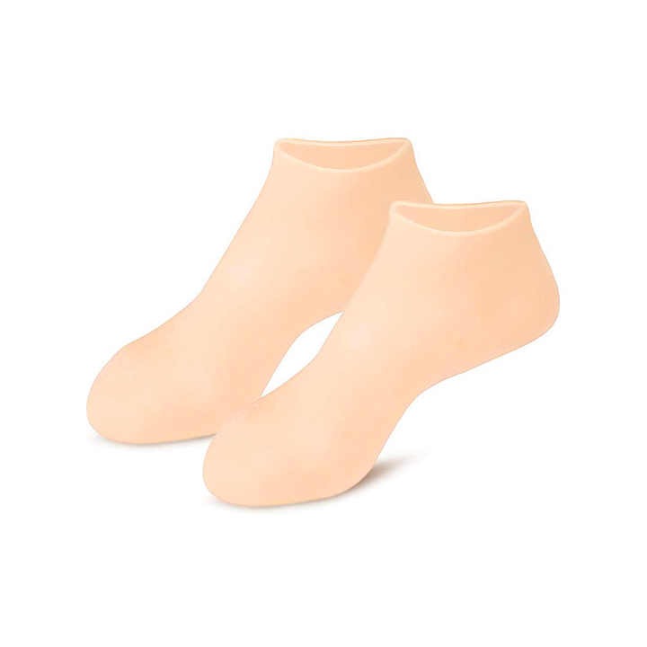 Silicon Moisturizing Gel Heel Socks Exfoliating And Preventing Dryness Foot Skin Rejuvenation