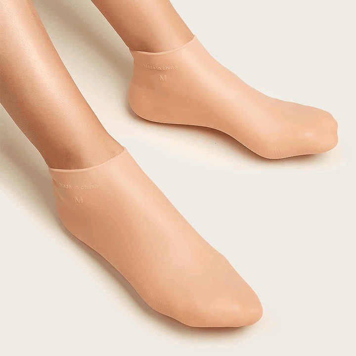 Silicon Moisturizing Gel Heel Socks Exfoliating And Preventing Dryness Foot Skin Rejuvenation