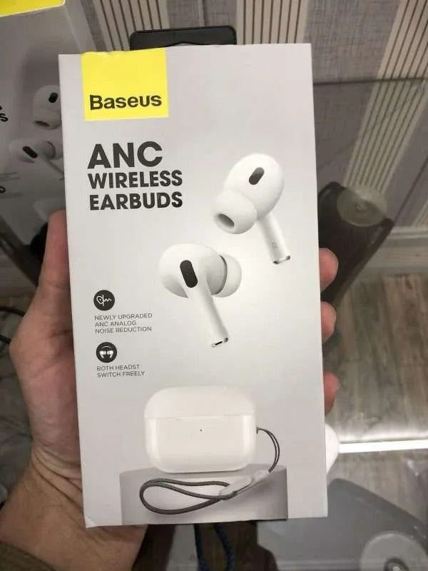 Baseus Earbuds Pro 2 – ANC Wireless Earbuds with Premium Sound, Waterproof Design & Free Silicone Case