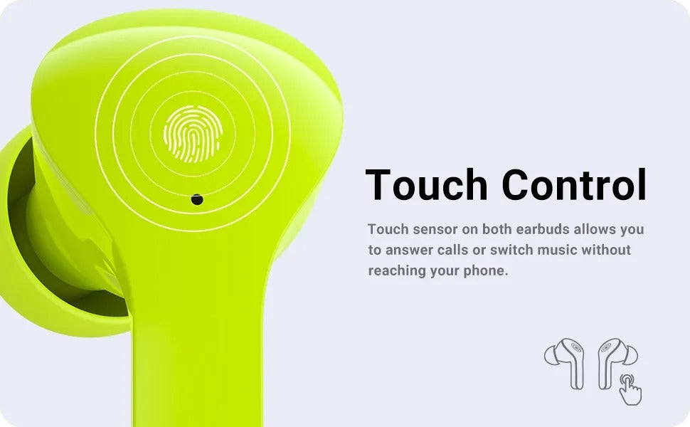 AIR 31 WIRELESS EARBUDS WITH CRYSTAL TRANSPARENT CASE