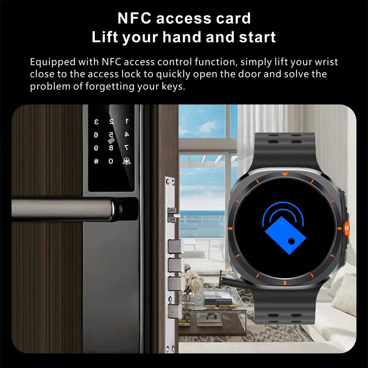 S7 Ultra Smart Watch Stylish Design with Call Support Fitness Tracker and HD Touchscreen